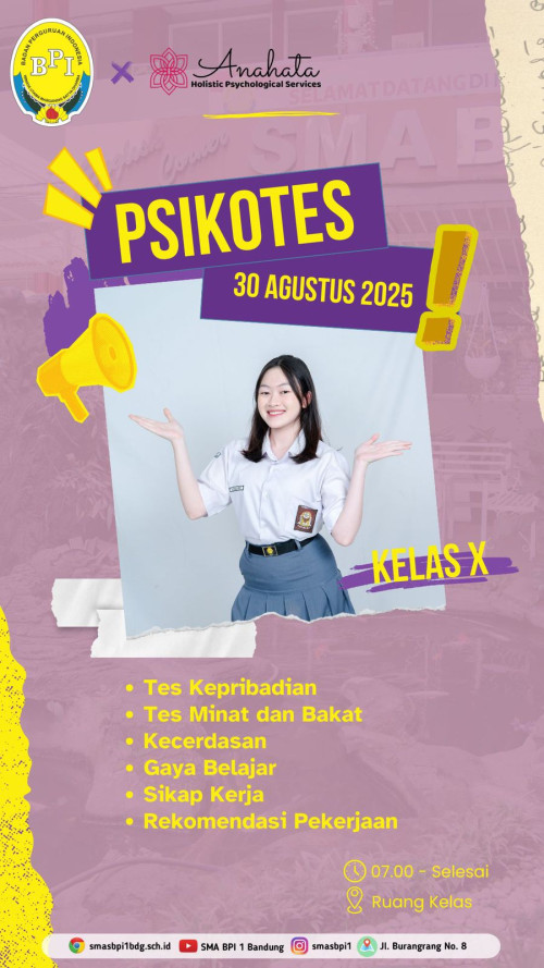 Psikotes Kelas X