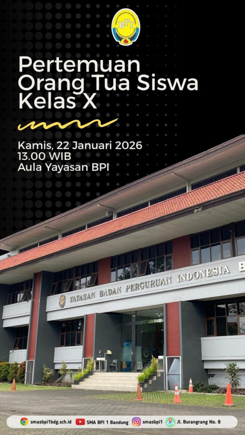 Pertemuan Orangtua Kelas X