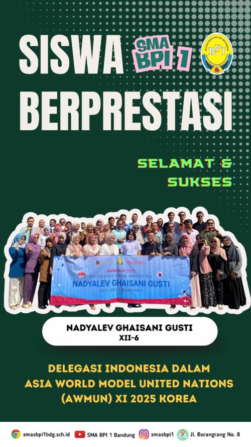 #BPIPrestasi - Delegasi Indonesia Dalam Asia World Model United Nations
