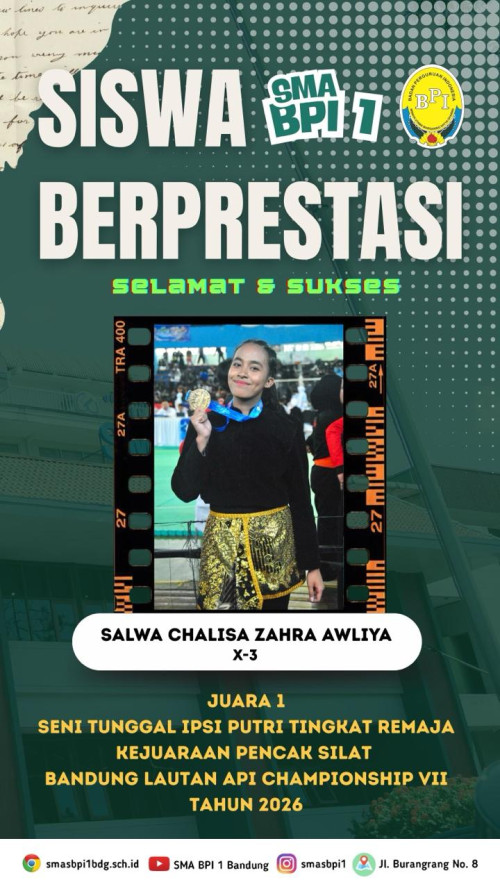 #BPIPrestasi - Juara 1 Seni Tunggal IPSI Putri