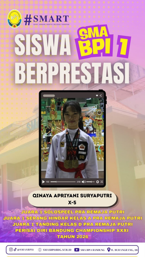 #BPIPrestasi - Juara 1 Solospeel pra remaja putri