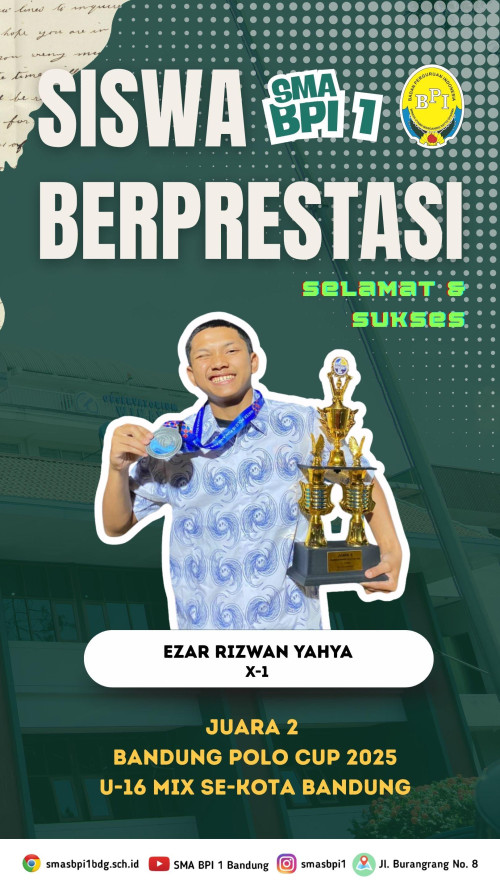 #BPIPrestasi - Juara 2 Bandung Polo Cup 2025 U-16