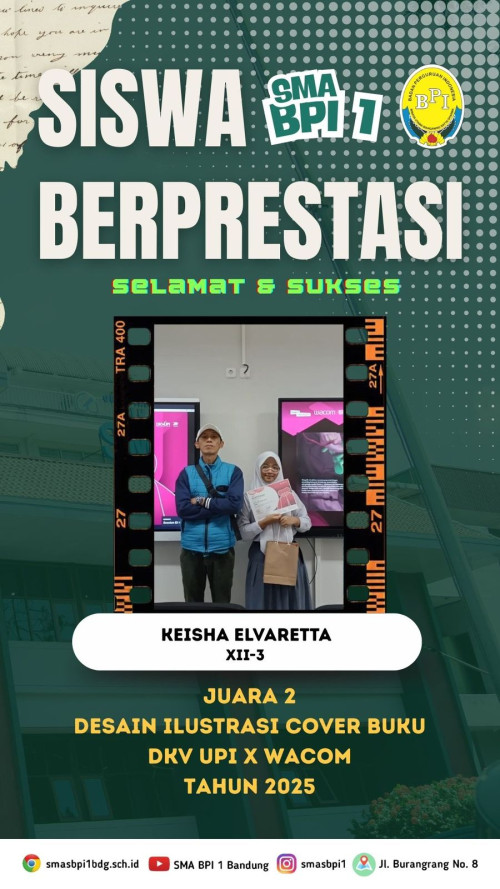 #BPIPrestasi - Juara 2 Desain Ilustrasi Cover Buku