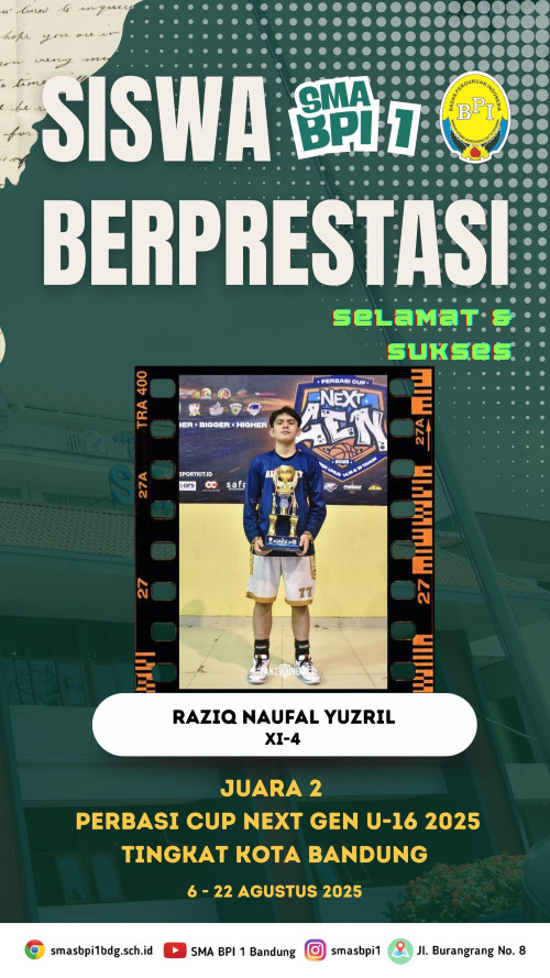 #BPIPrestasi - Juara 2 Perbasi Cup Next Gen U-16 2025