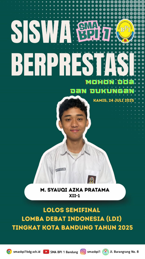 #BPIPrestasi - Lolos Semifinal Lomba Debat Indonesia (LDI)