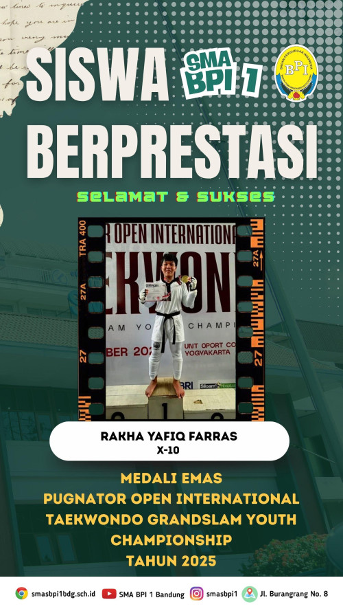 #BPIPrestasi - Medali Emas Pugnator Open