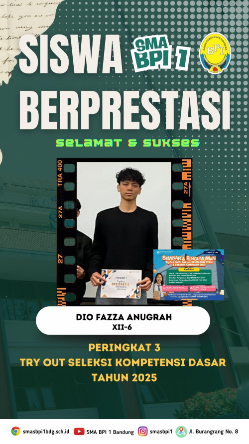 #BPIPrestasi - Peringkat 3 Try OUT