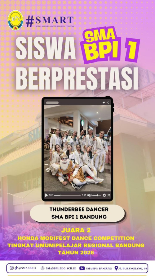#BPIPrestasi - Thunderbee dancer Juara 2