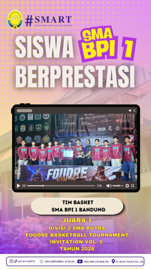 #BPIPrestasi - Tim Basket Juara 1 