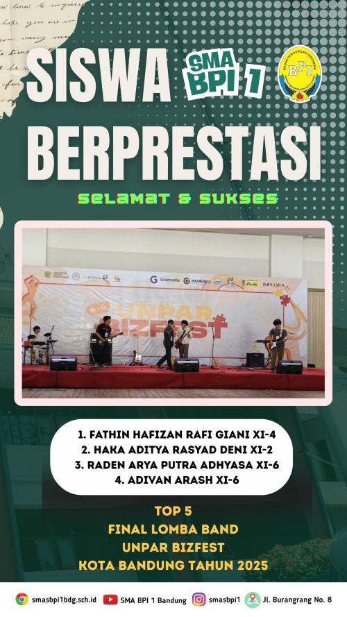 #BPIPrestasi - Top 5 Final Lomba Band