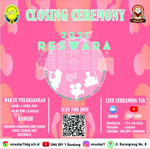 Closing Ceremony Reswara 2021