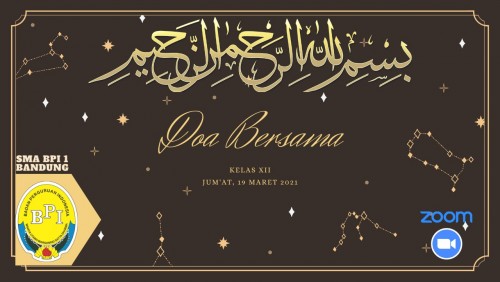 Doa Bersama Kelas XII