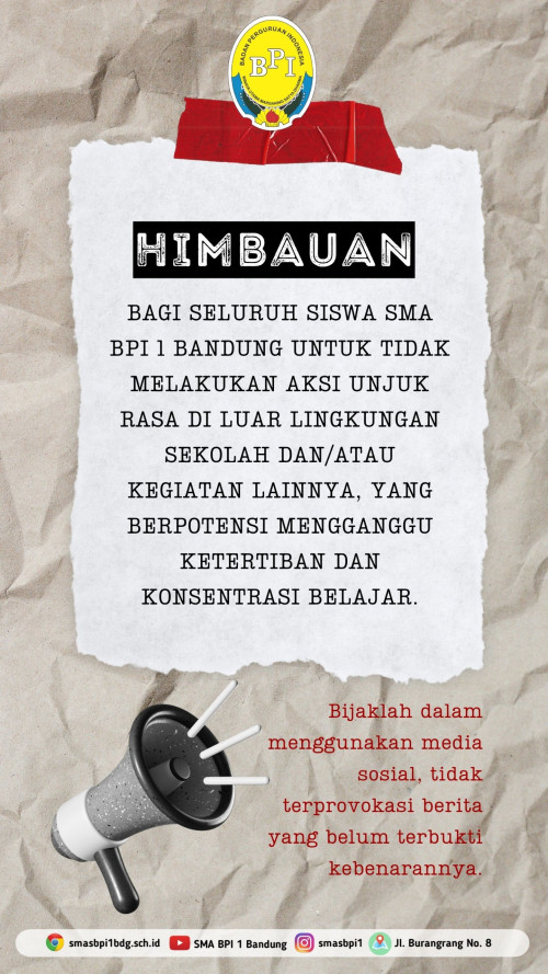 Himbauan untuk tidak ikut AKSI