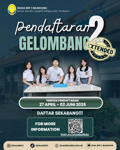 Pendaftaran Gelombang 2 (Extended)