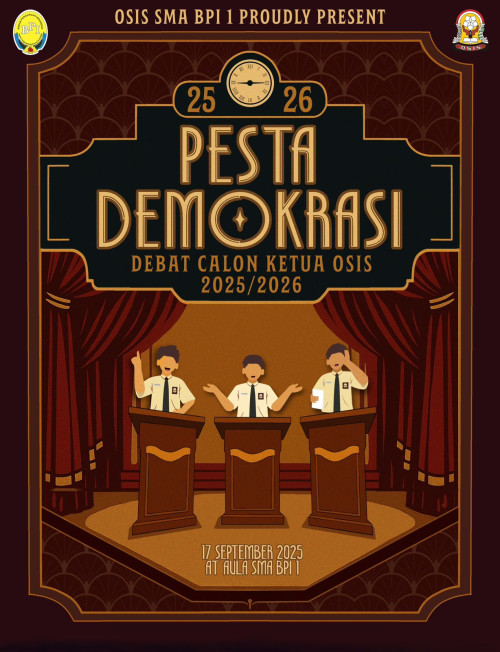 Pesta Demokrasi Calon Ketua OSIS