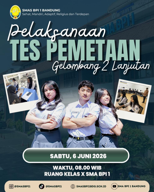 Tes Pemetaan Gelombang 2 Lanjutan